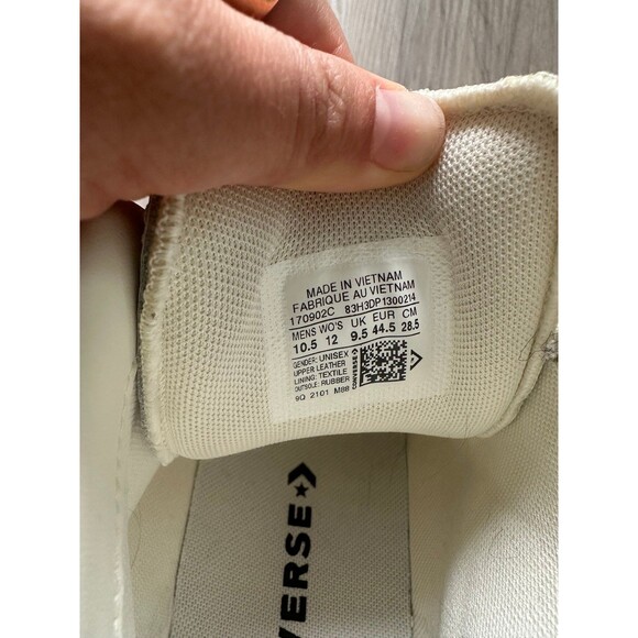 Converse Pro leather Sport Hi Leather Sneakers Men’s Size 10.5/ Women’s 12‎ - Picture 4 of 4